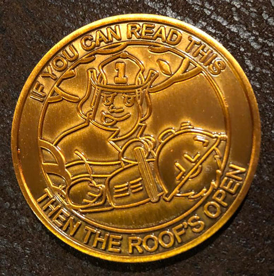 Roof's Open Challenge Coin